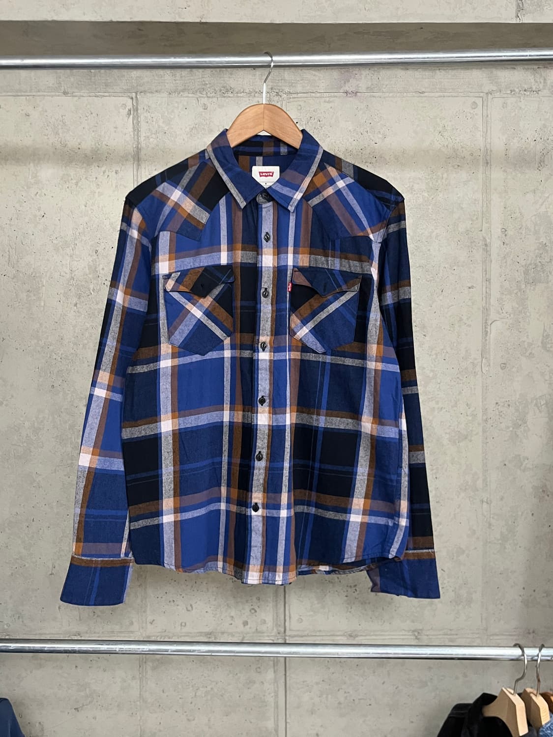 Levi's Check Western Shirt 상품이미지1