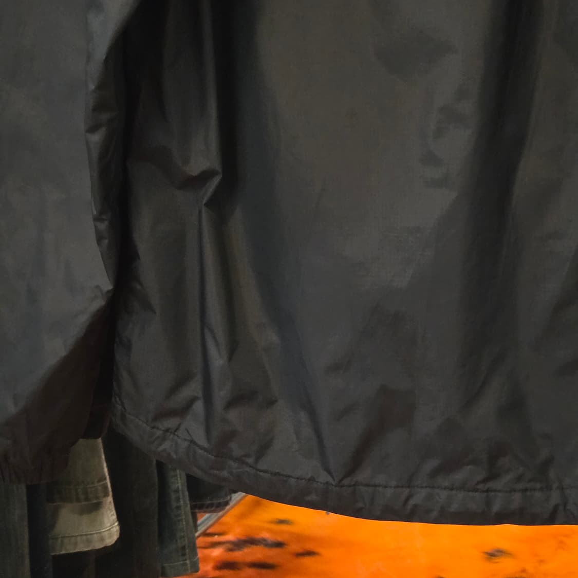 JPN 노스페이스 블랙 후드 바람막이 자켓 상품이미지7