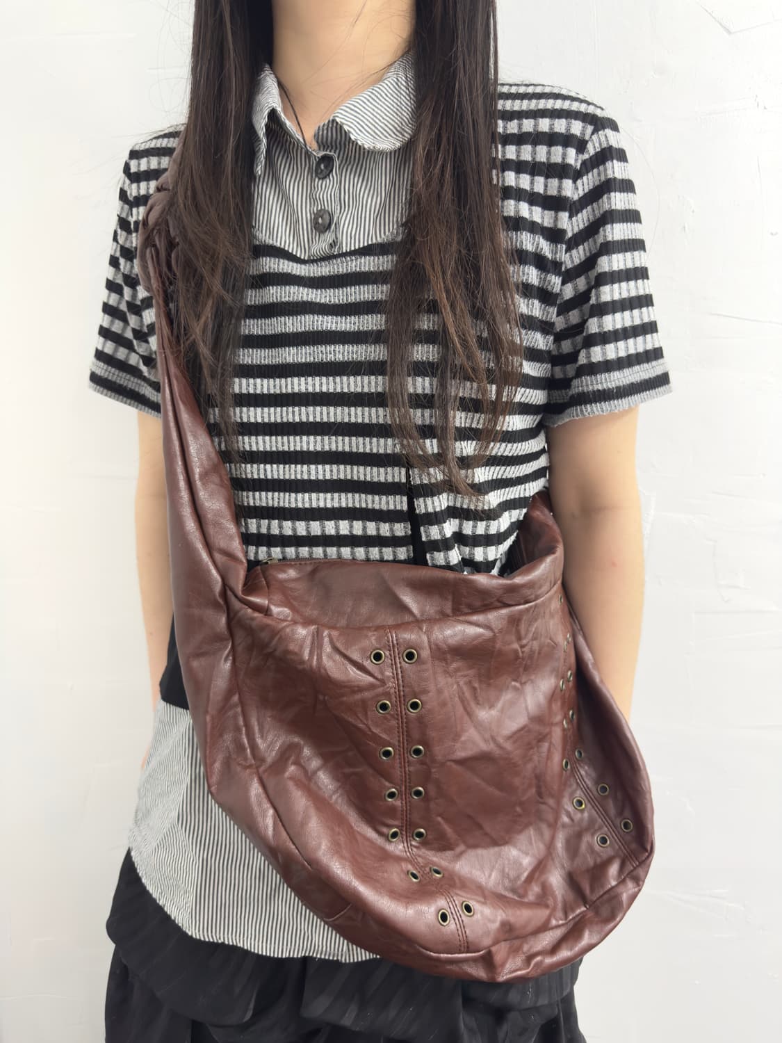 eyelet leatherbag 상품이미지4