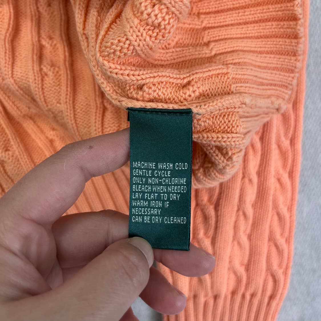 W 95 폴로랄프로렌 꽈배기 니트 상품이미지4