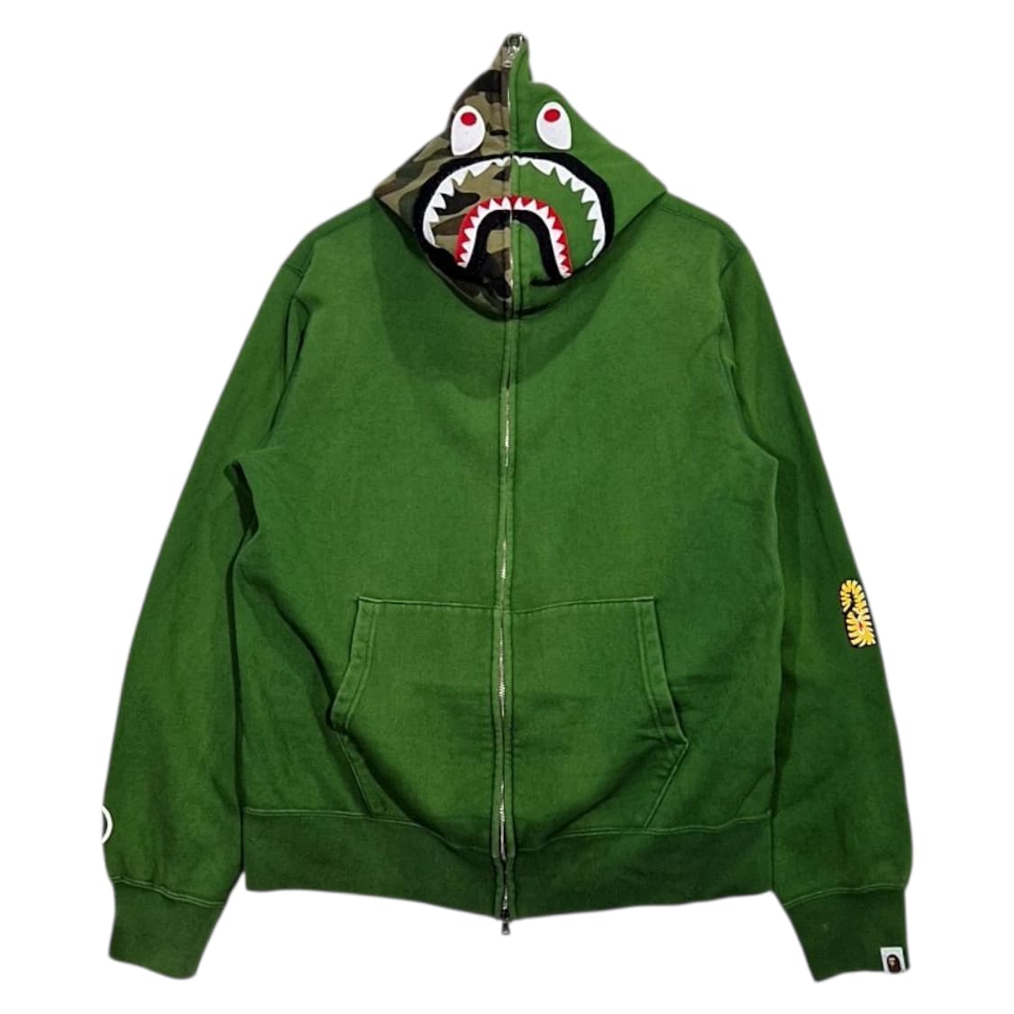 Bape 베이프 녹계 풀 후드집업 상품이미지1