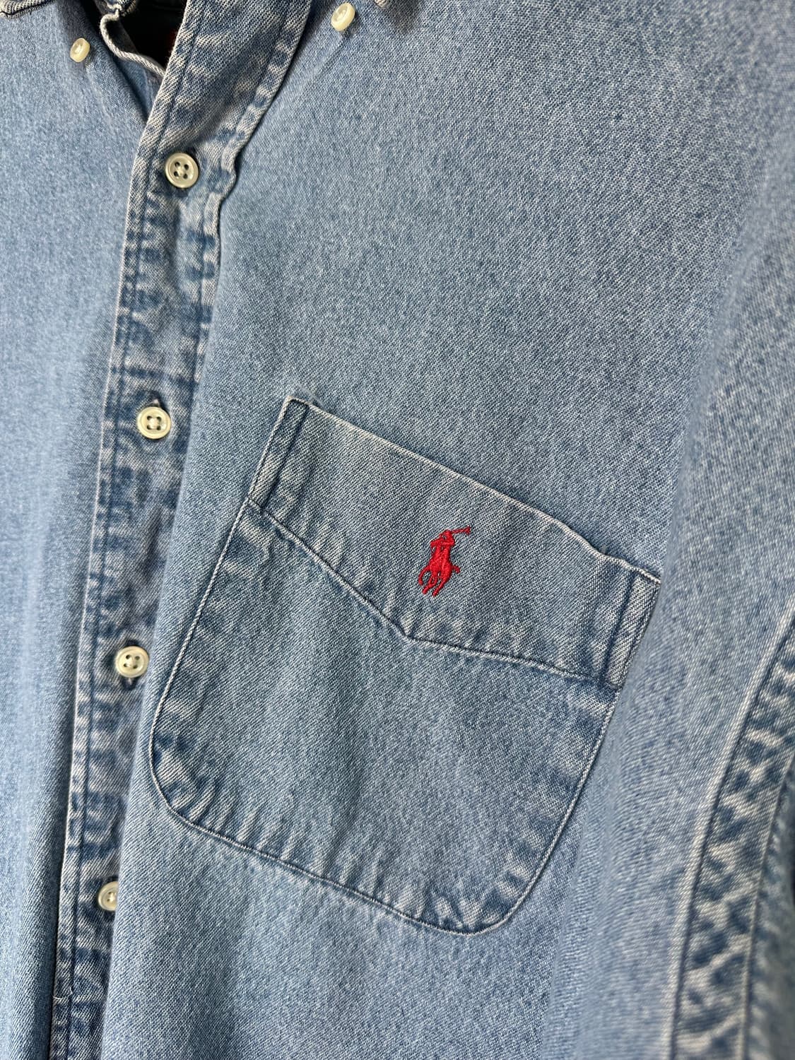 90s 폴로 랄프로렌 빅셔츠 상품이미지5
