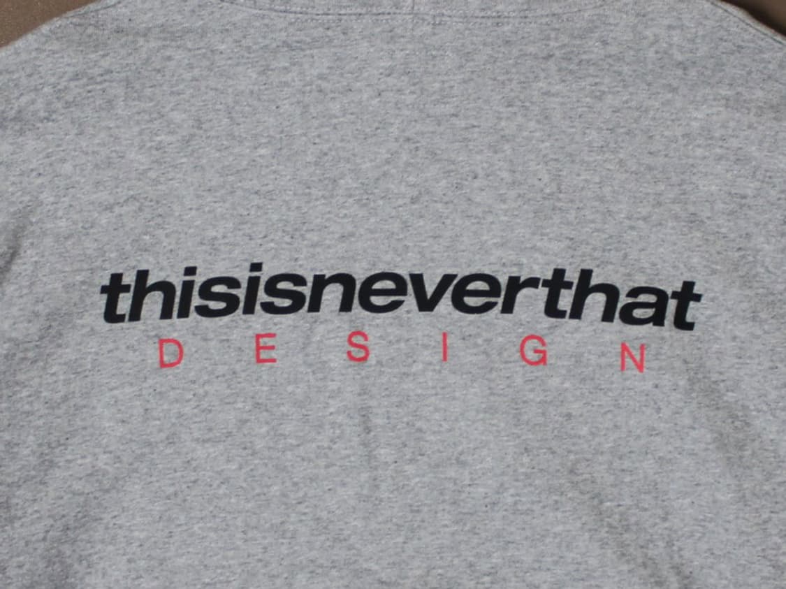 Thisisneverthat 디네뎃 그레이 후드티 상품이미지4