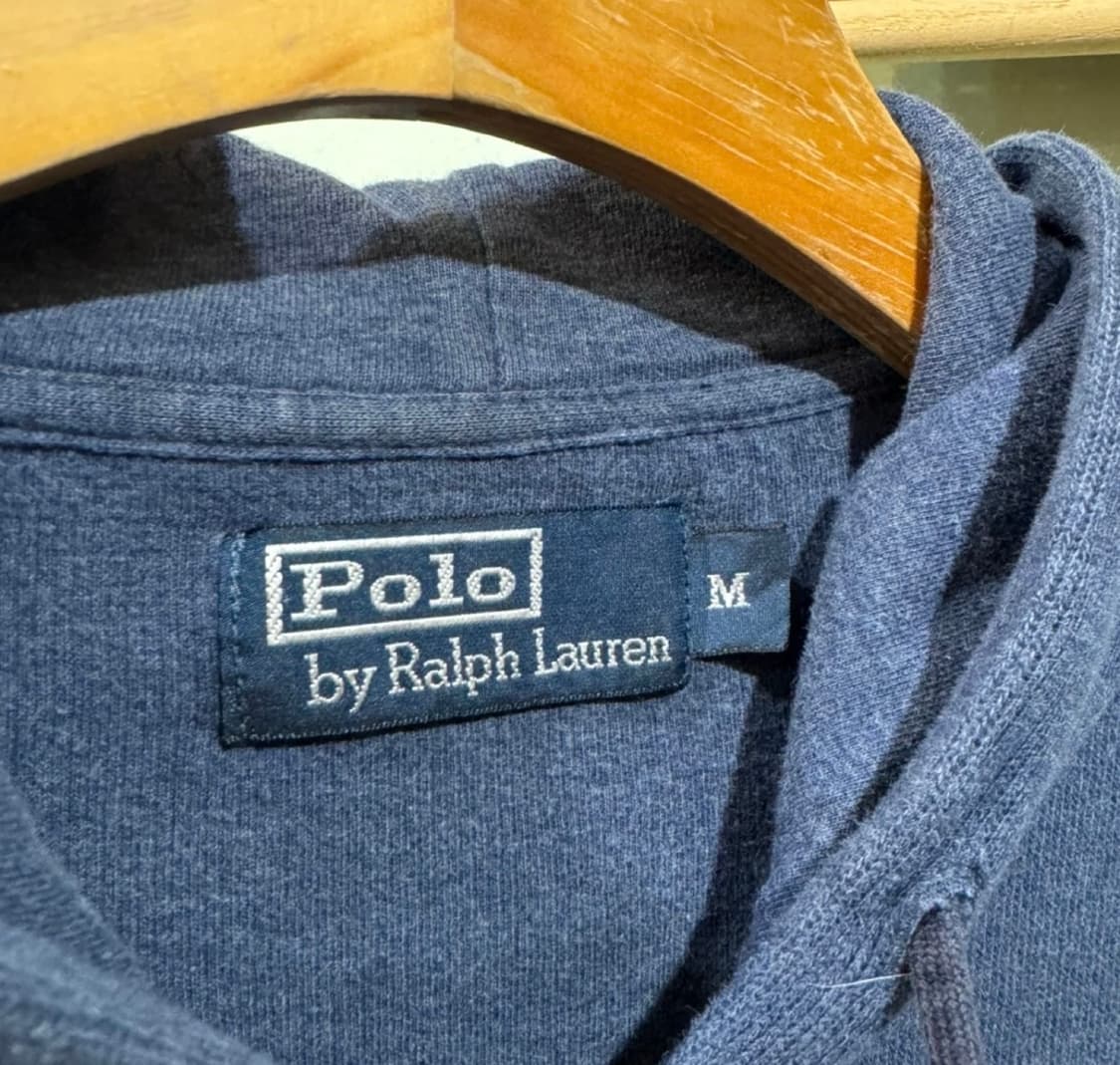 폴로 랄프로렌 니트 후드집업 네이비 m 상품이미지3