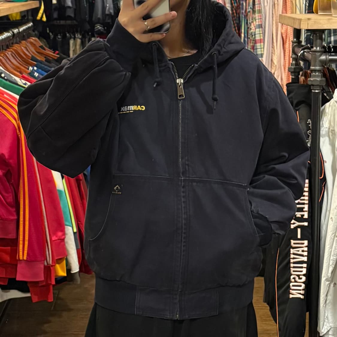 [HI] VTG 드라이덕 카맥스 후드 워크 자켓 네이비 상품이미지2