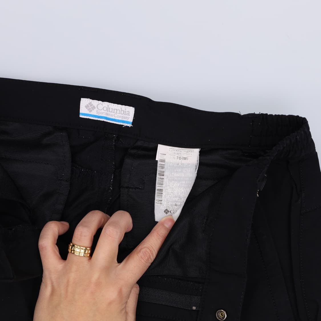 [70] 컬럼비아 등산복바지 블랙 팬츠 0115H2 상품이미지4
