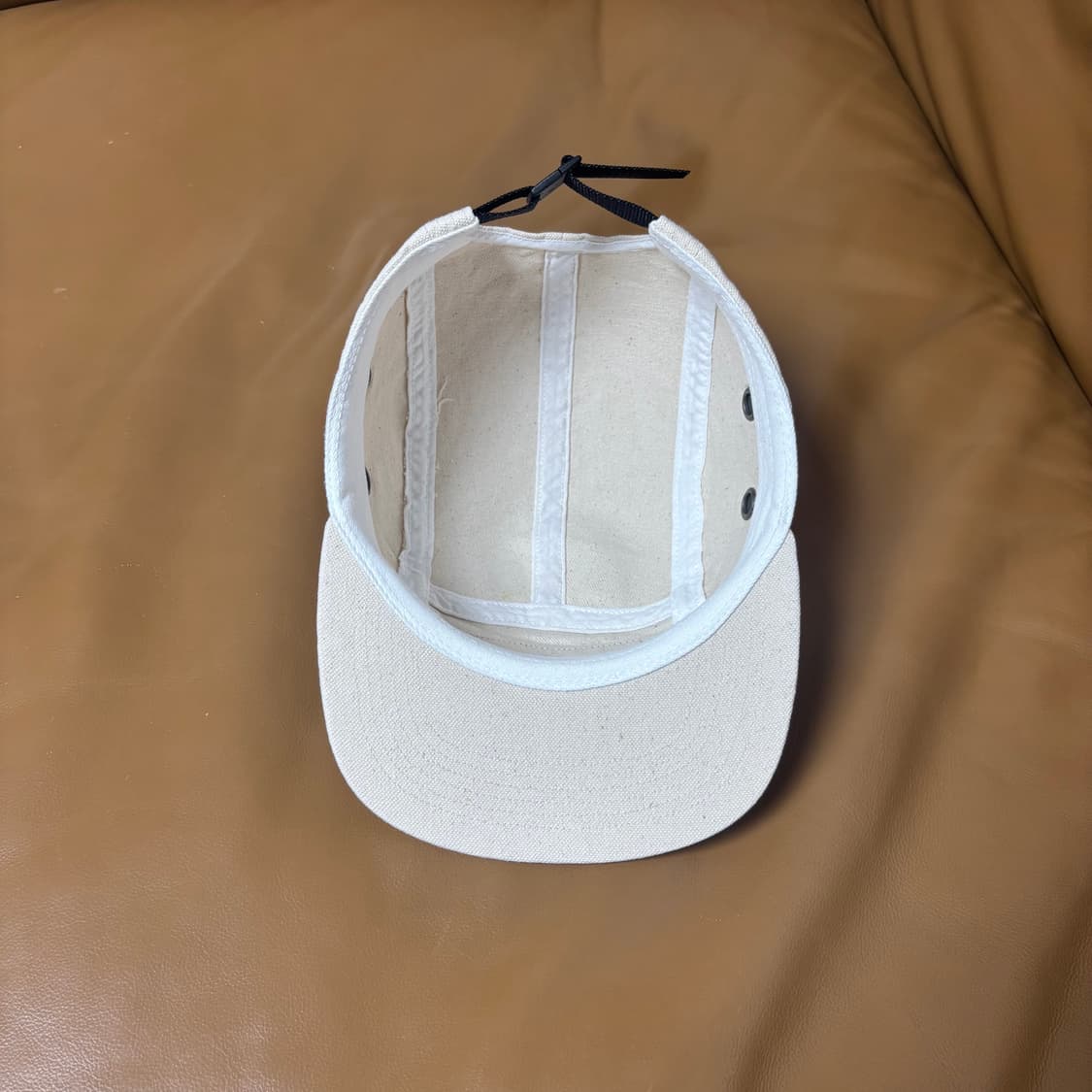 Supreme 슈프림 캠프캡 모자 Washed Canvas Natural 상품이미지6