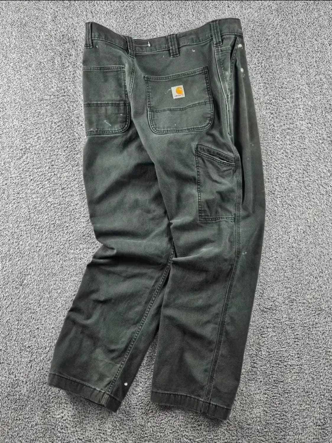 칼하트 캔버스 카펜터 워크팬츠 34x30 상품이미지3