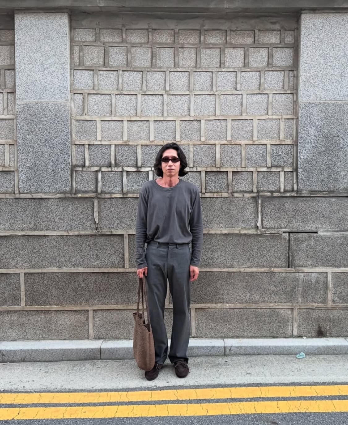 5) Mudule 머듈 스트라이프 슬랙스 상품이미지1