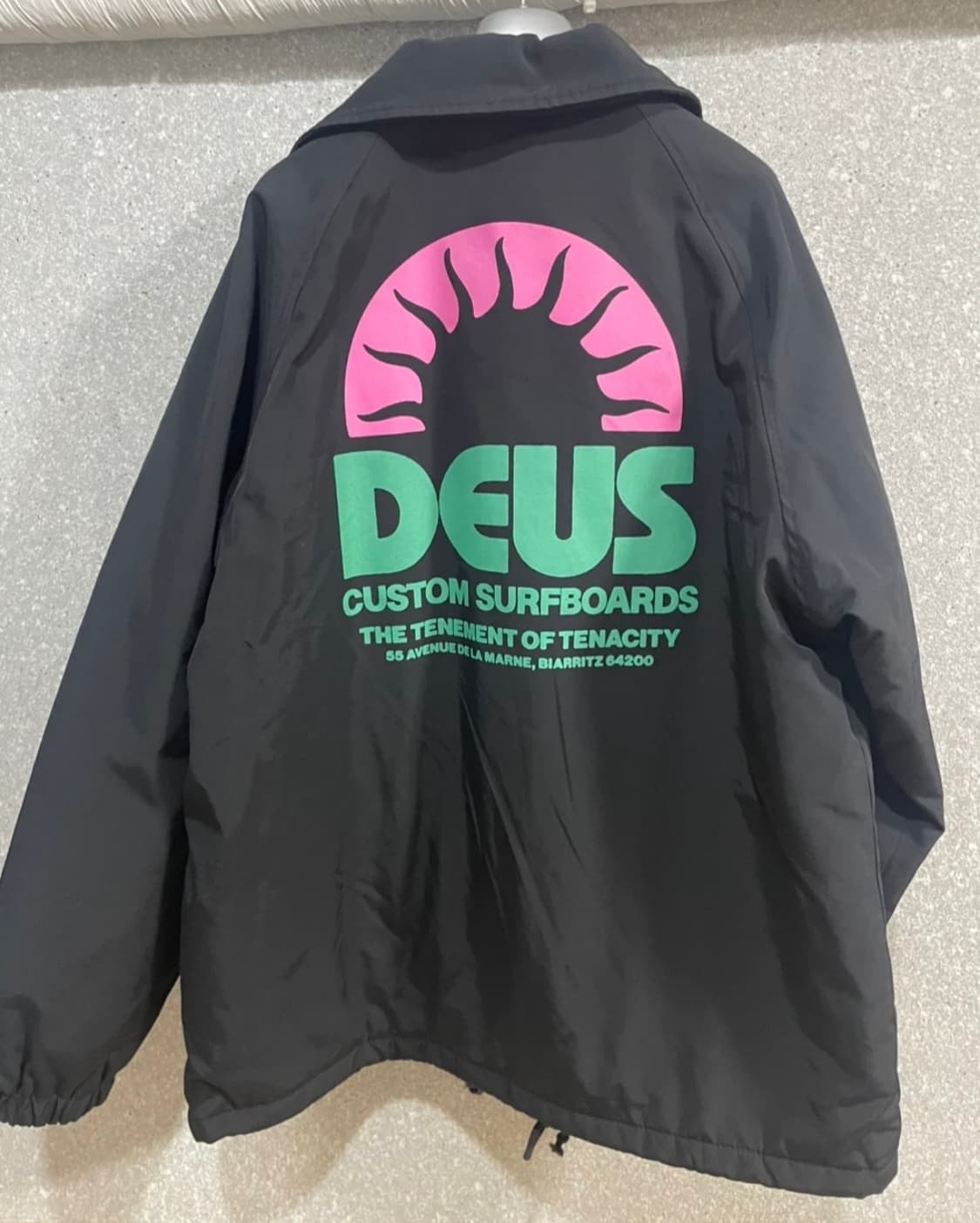 민트급) 데우스 엑스 마키나 코치 자켓 XL 블랙  상품이미지3