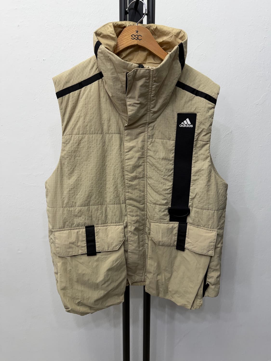 정품) 아디다스 남성 패딩조끼 XL 상품이미지1