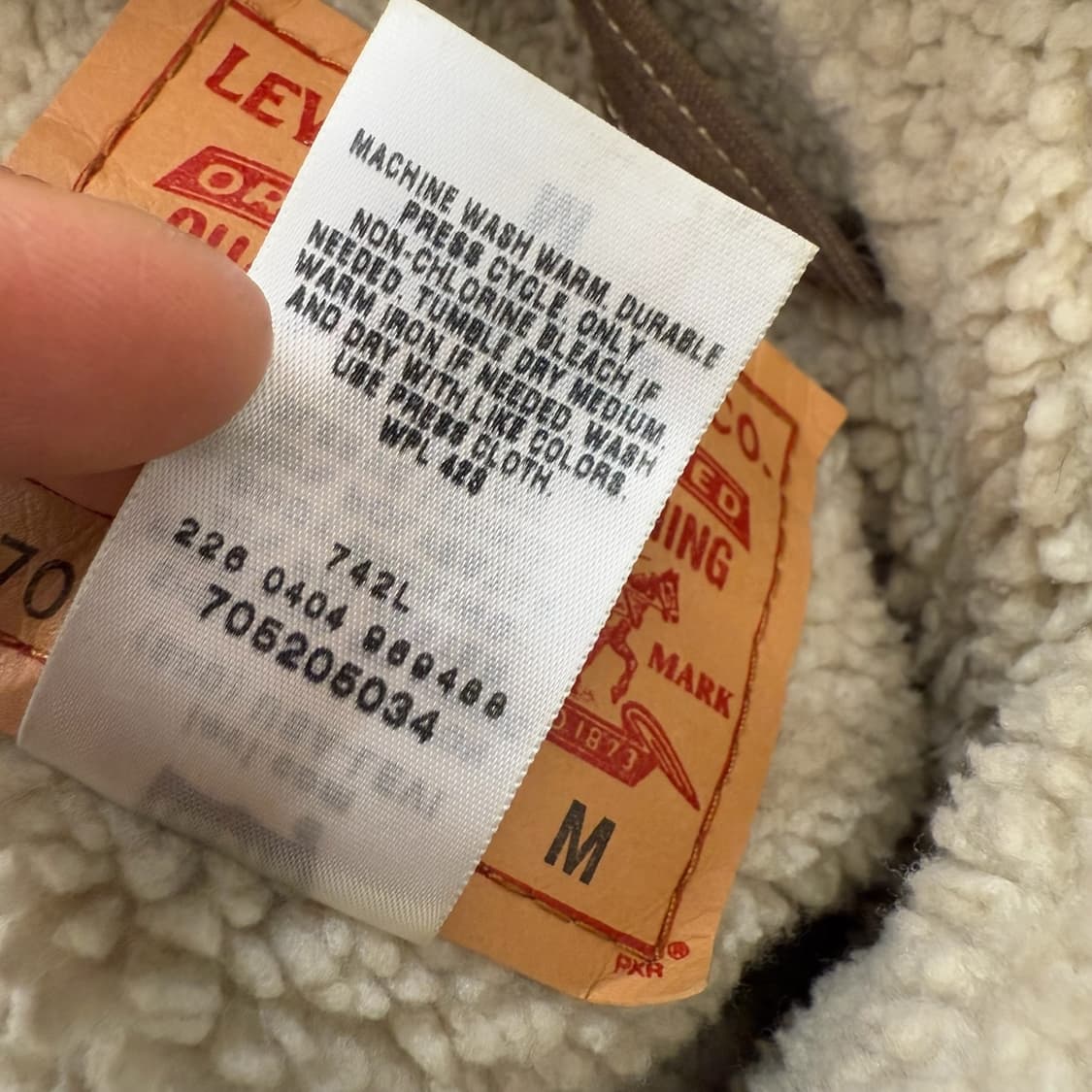 리바이스 코듀로이 셰르파 자켓 r1826  상품이미지8