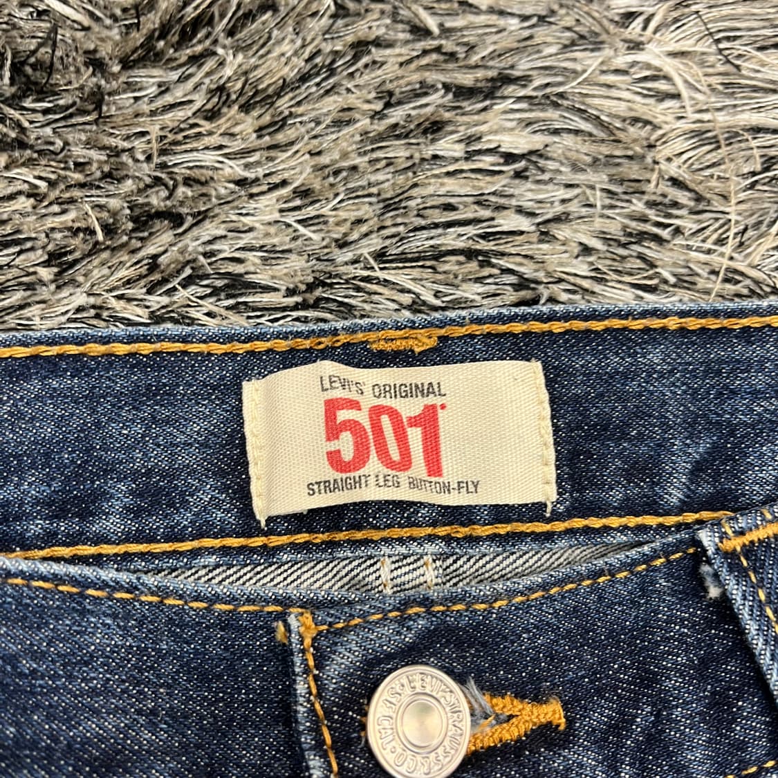 리바이스 501 오리지널 남성 데님 (34) 상품이미지3