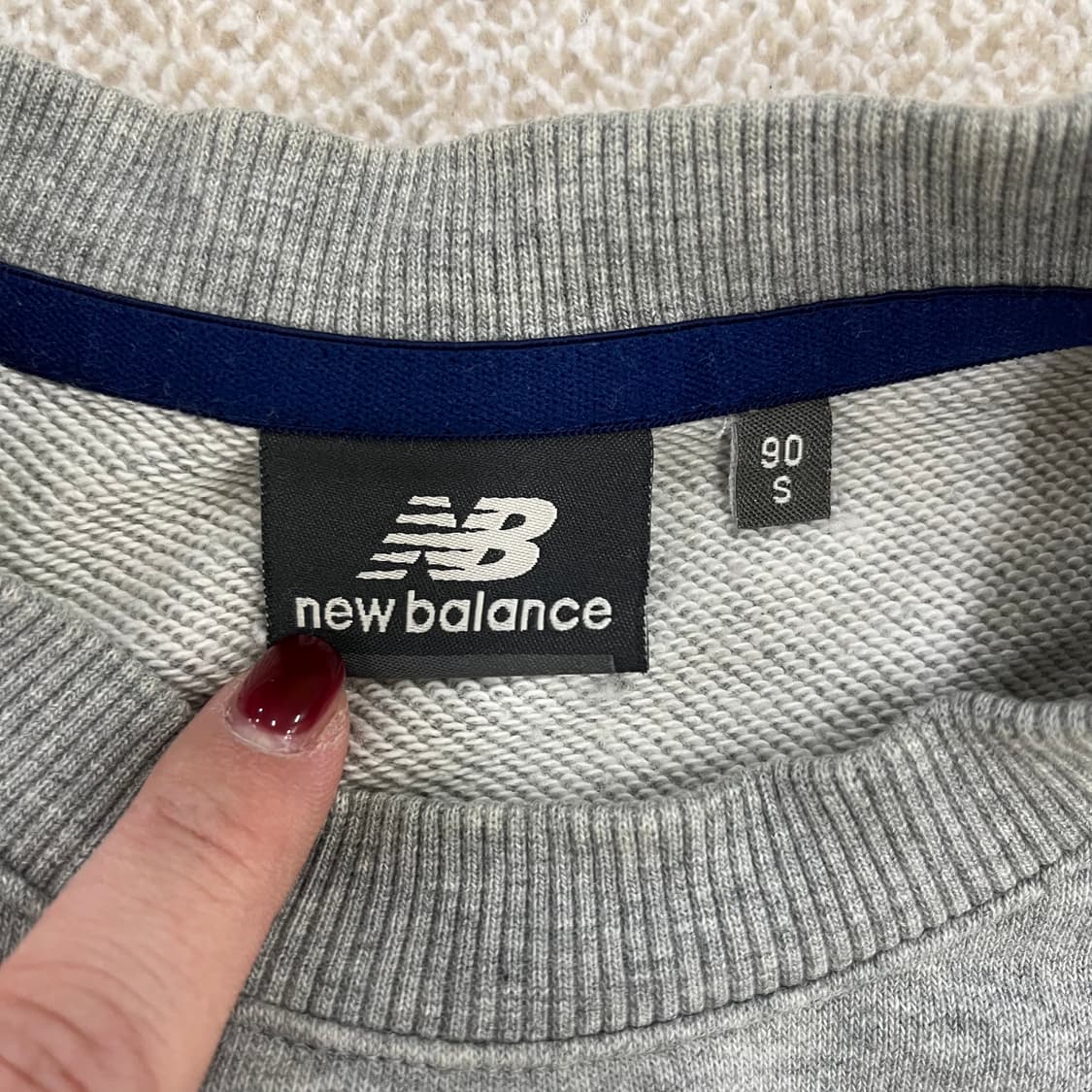 [90] 뉴발란스 라운드넥 긴팔 맨투맨 스웻셔츠 0108M1 상품이미지2