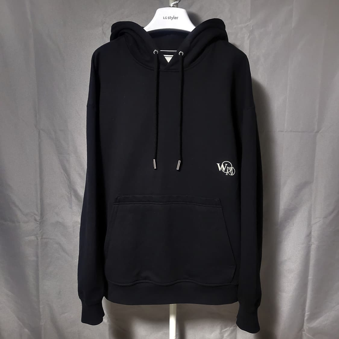 [새상품급/48 size]22SS 우영미 멀티 플라워 백로고 후드티 상품이미지2