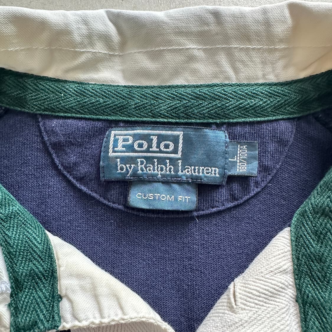 폴로 랄프로렌 빅포니 커스텀핏 넘버링 럭비셔츠 상품이미지3