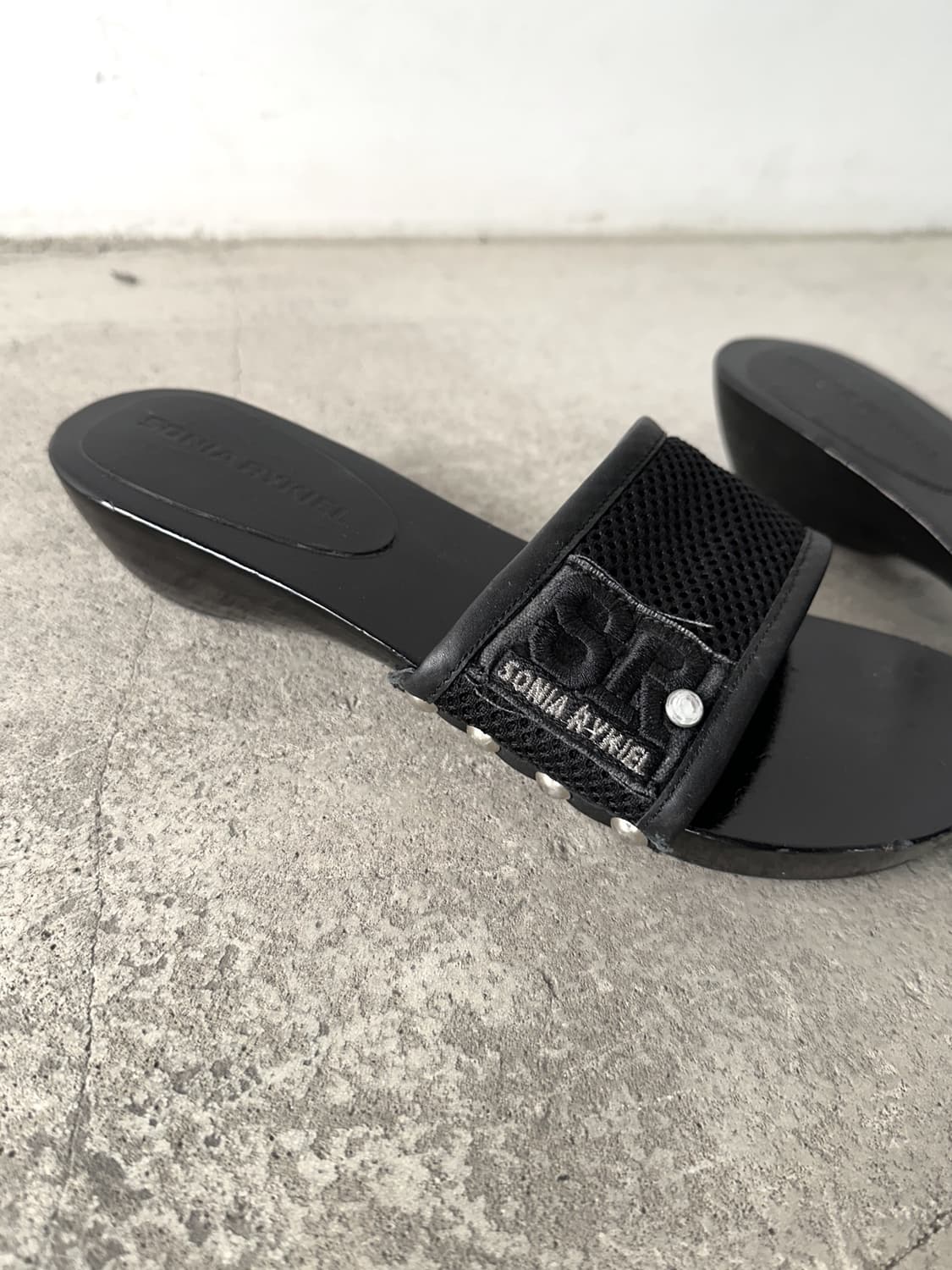 SONIA RYKIEL mesh strap mule 상품이미지4