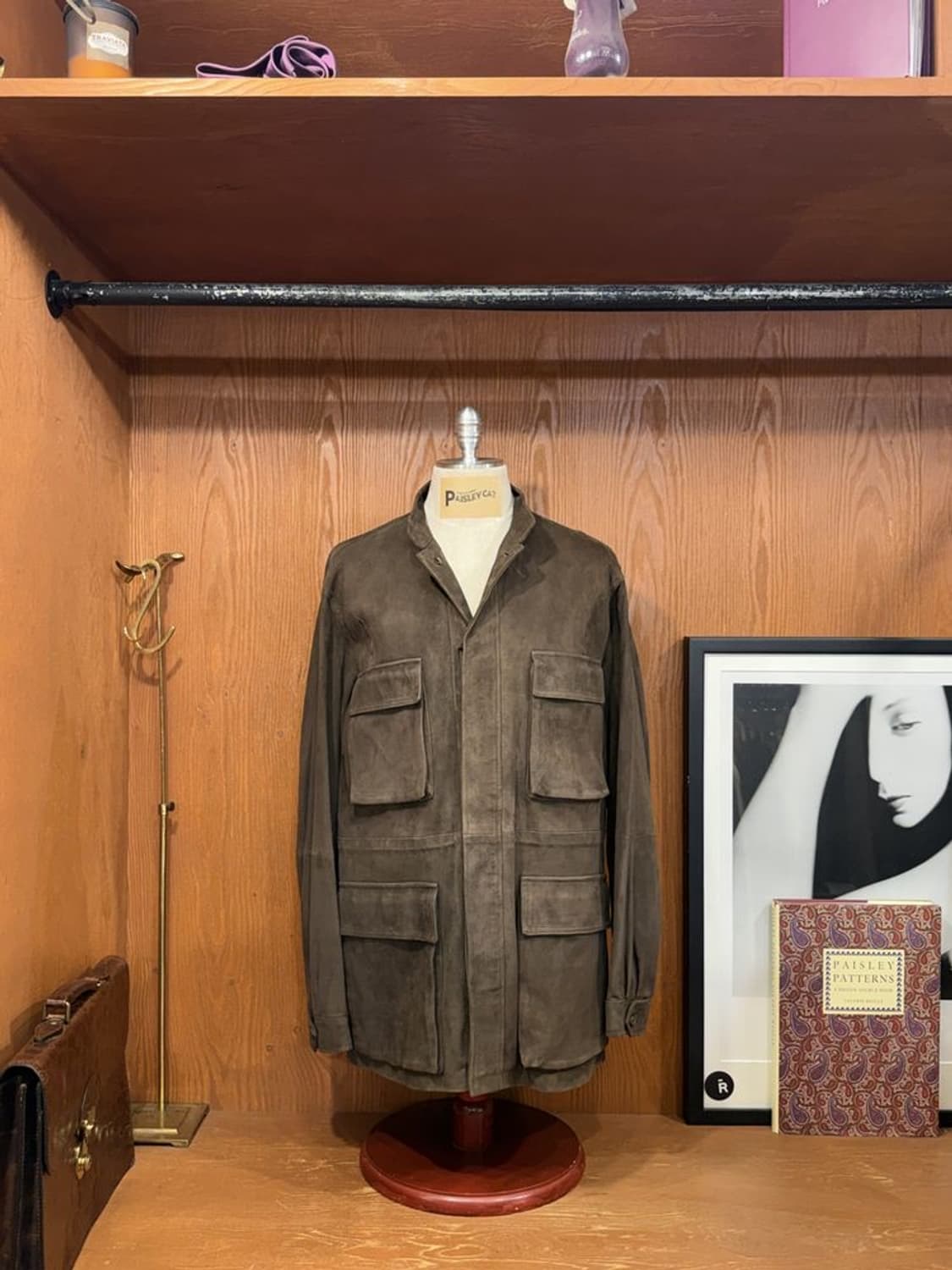 홀링턴 파리 X 엠메티 스웨이드 자켓 상품이미지2