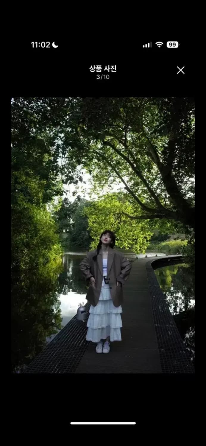 프레클 울실크 자켓 코코아 상품이미지5