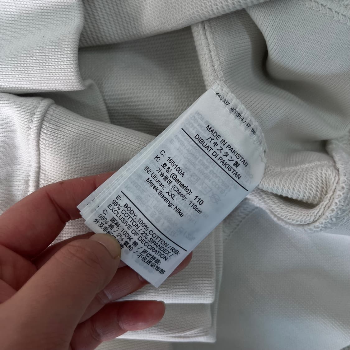 105 나이키 신형 자수로고 스우시 맨투맨 상품이미지6