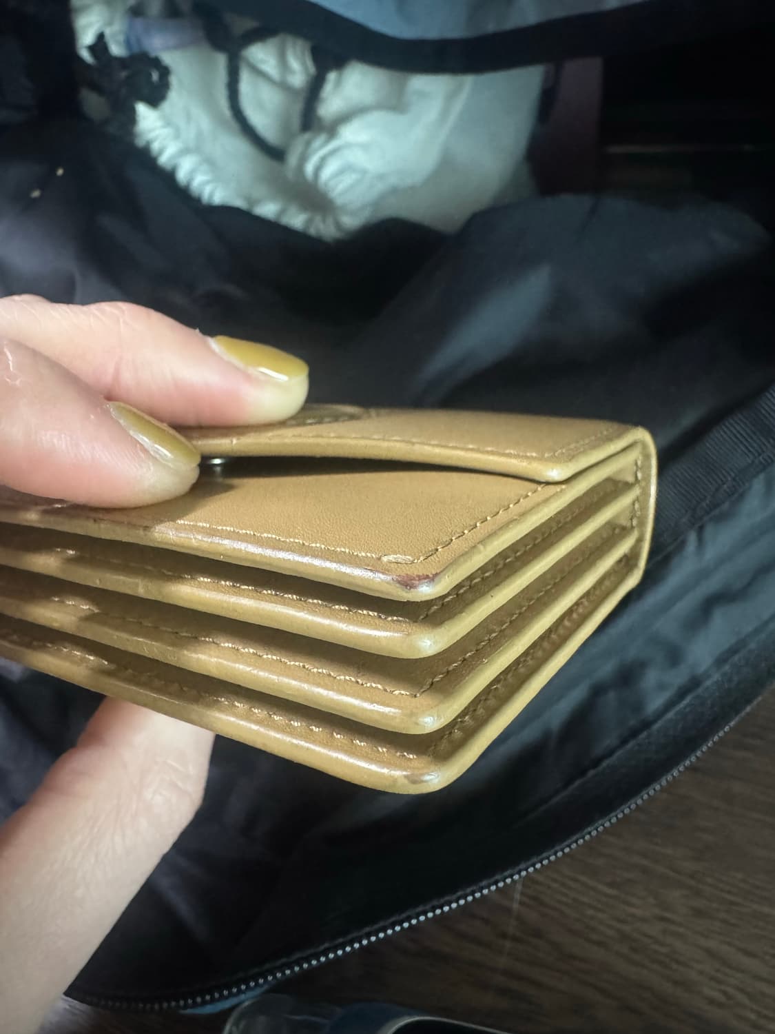 HYETHE 에그쉘 소가죽 카드지갑 반지갑 상품이미지6