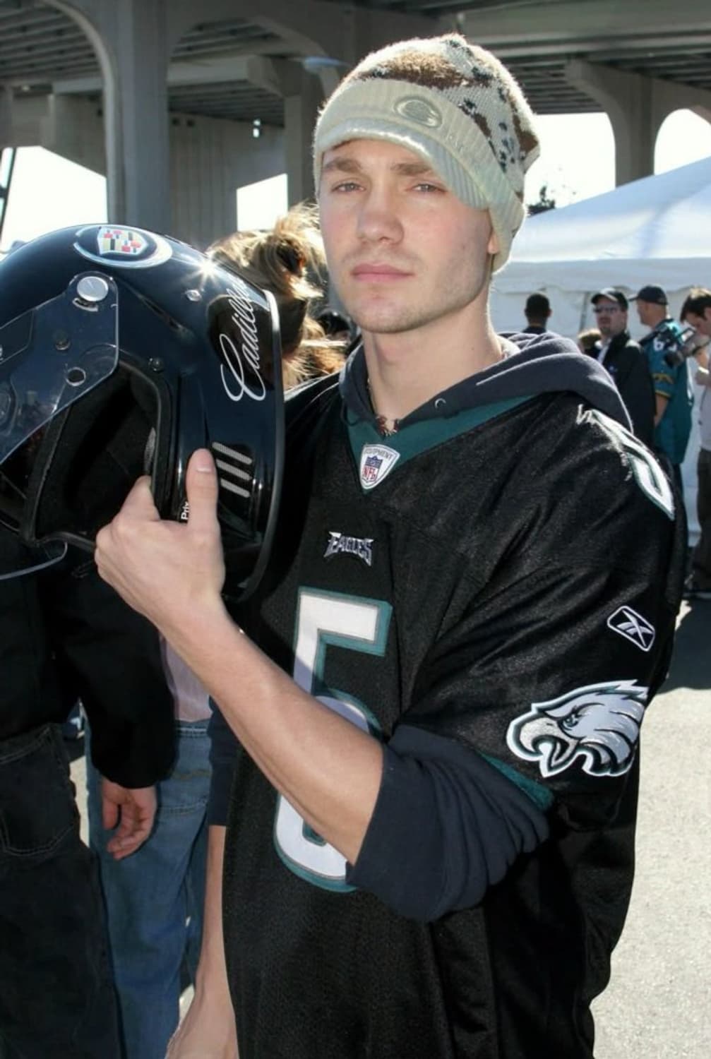 2000s 리복 NFL 필라델피아 이글스 럭비져지 상품이미지3