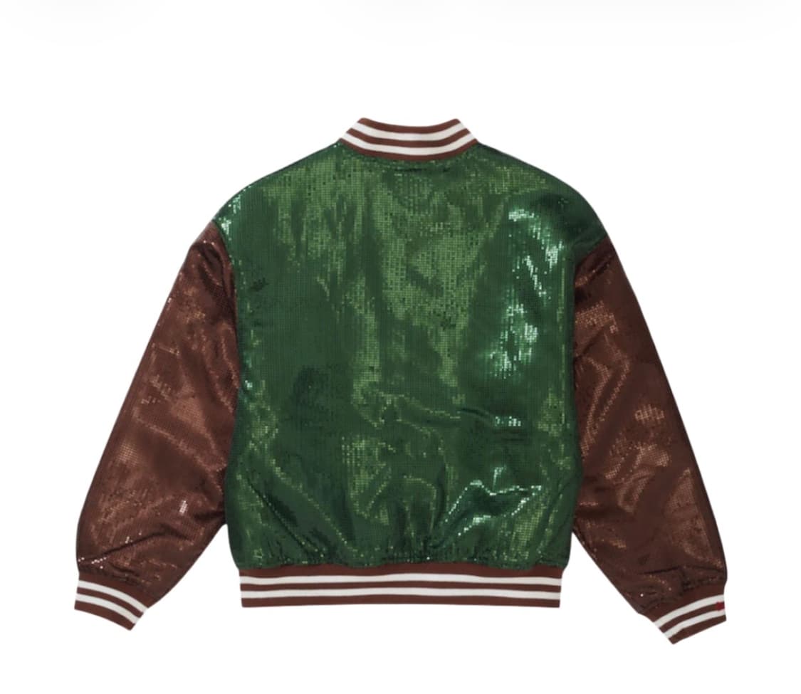 슈프림 미첼앤네스 세퀸 바시티 자켓23ss 상품이미지3