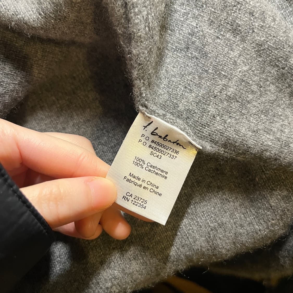 빈티지 캐시미어 로브 가디건 상품이미지6