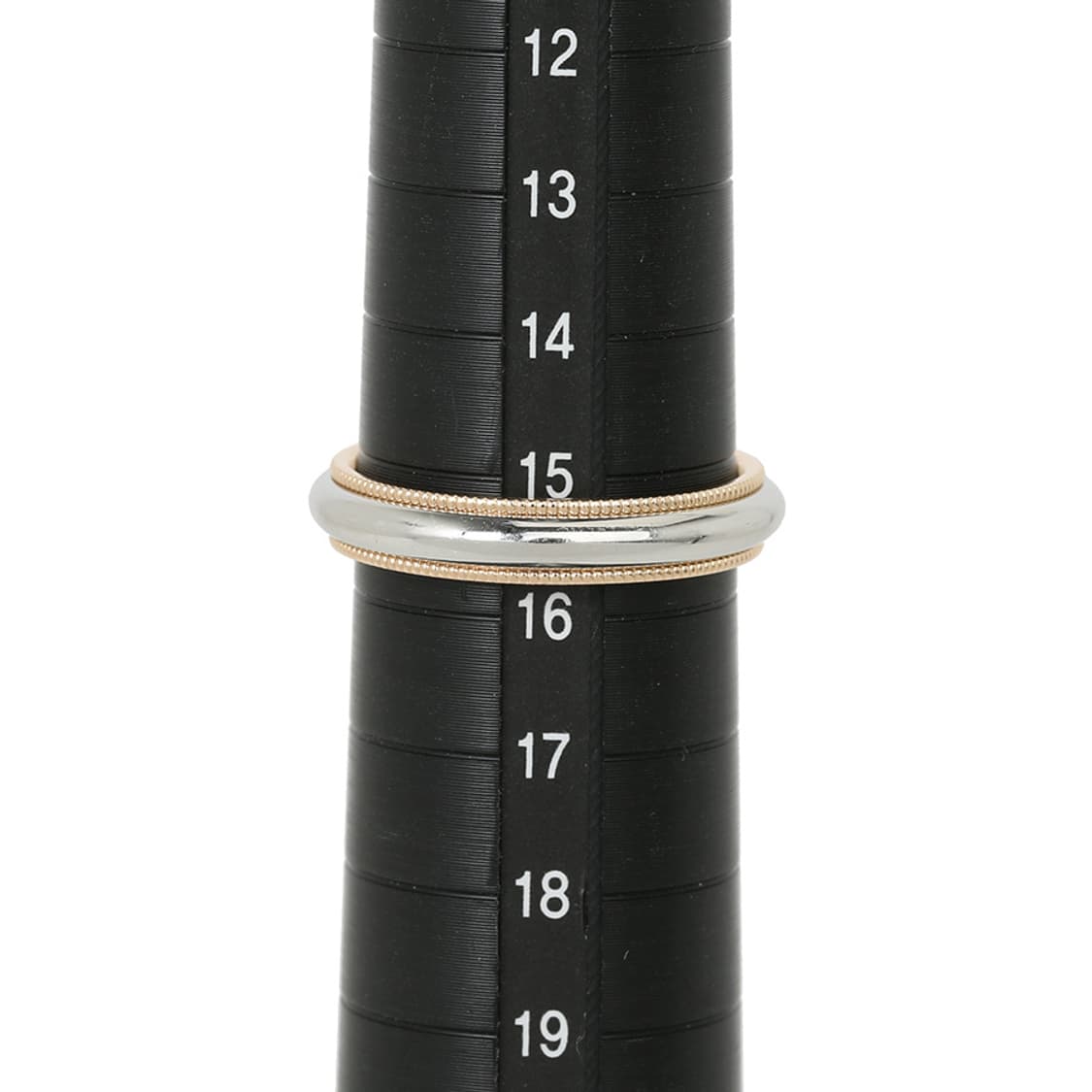 티파니 투게더 밀그레인 밴드링 플래티늄 로즈골드 반지 4mm 상품이미지10