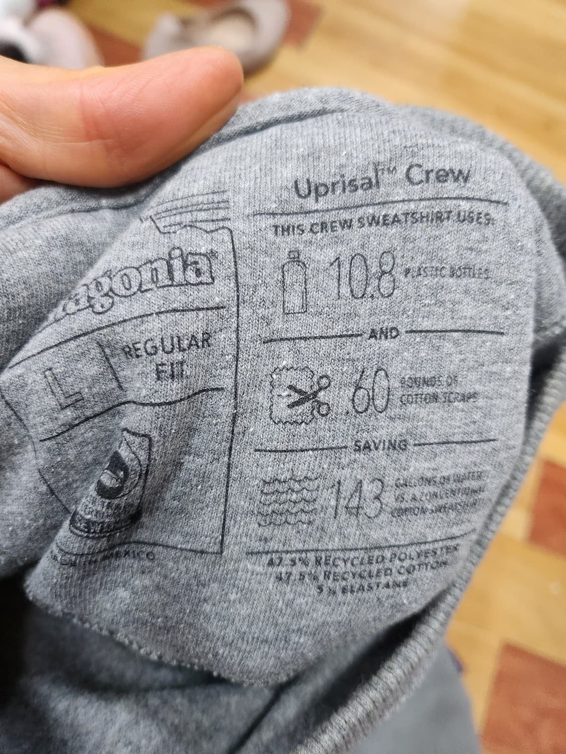 파타고니아기모맨투맨 상품이미지5