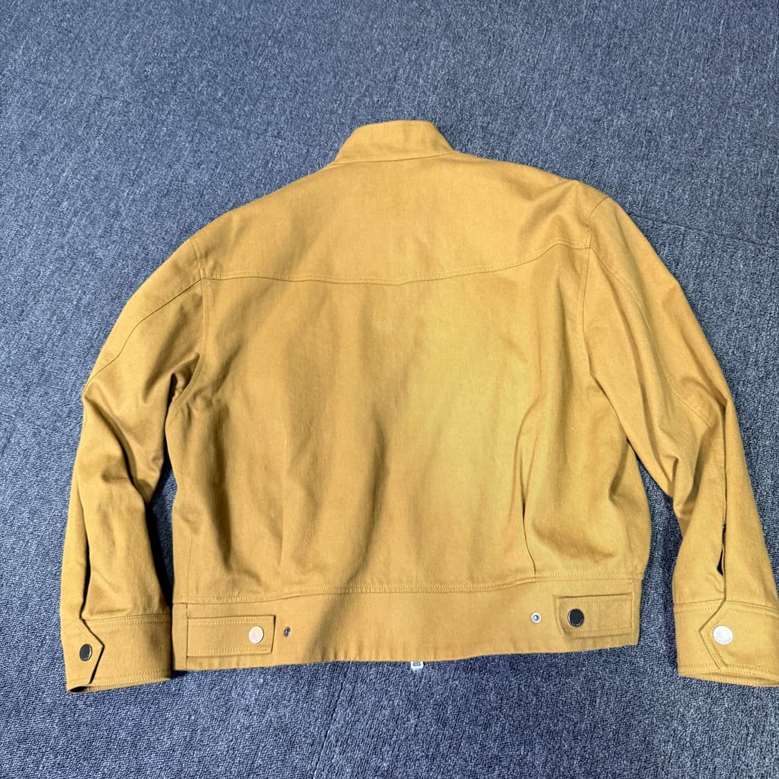 일꼬르소 하이넥 크롭 카멜 블루종 자켓 상품이미지5