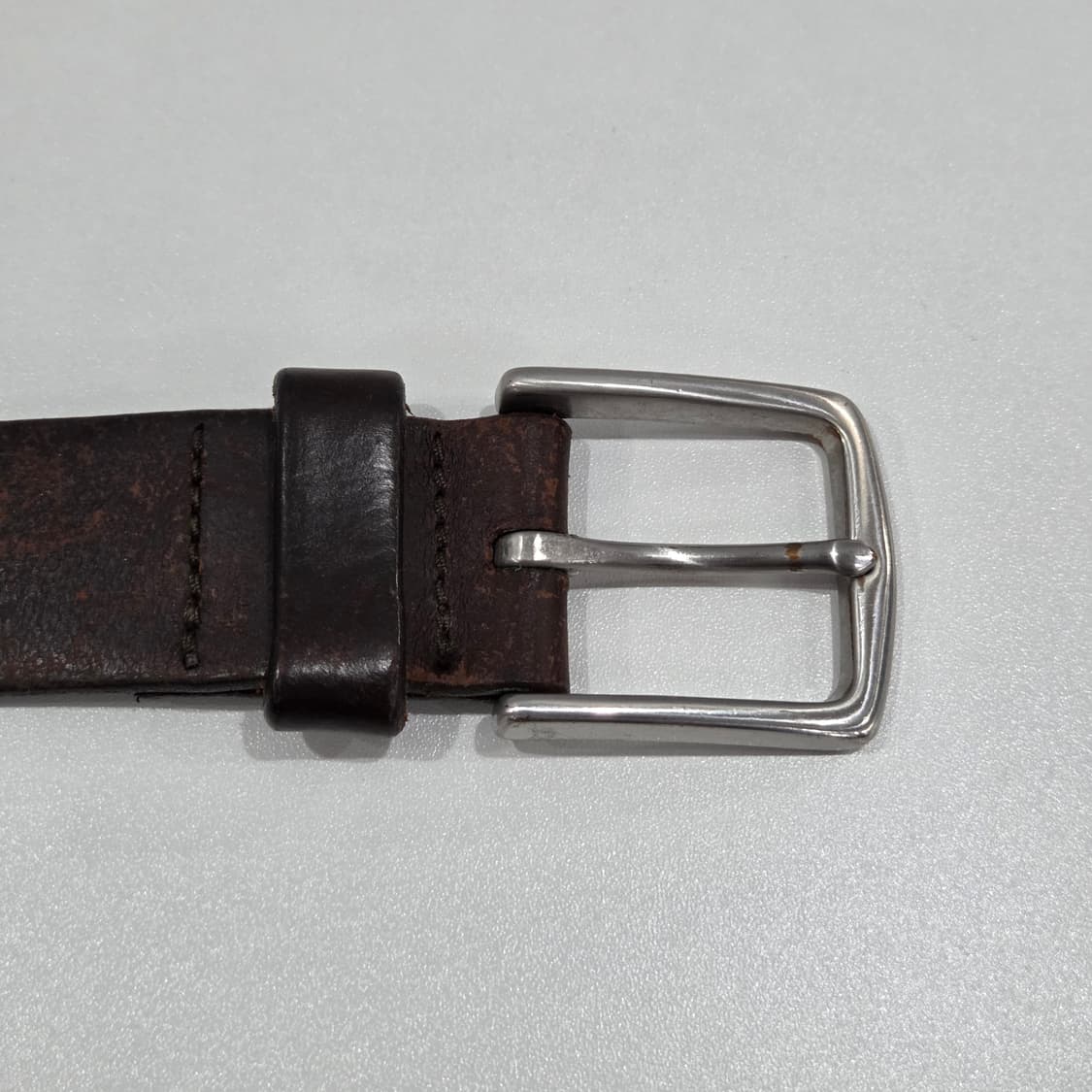 갭 레더 벨트 브라운 S 상품이미지2