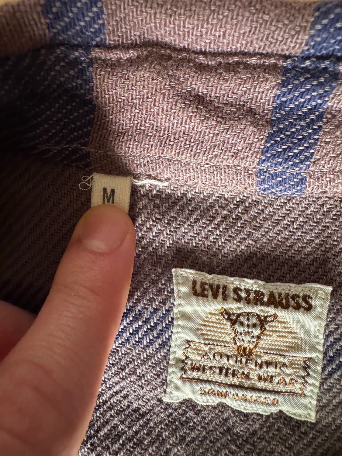 리바이스 빈티지 클로딩 LVC 블랭킷 셔츠 상품이미지5