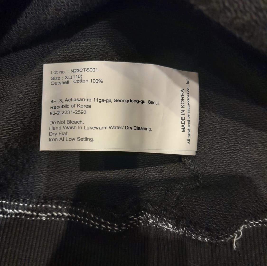 💥유니폼브릿지 에어포스 헤비 스웻셔츠 (XL)
 상품이미지9