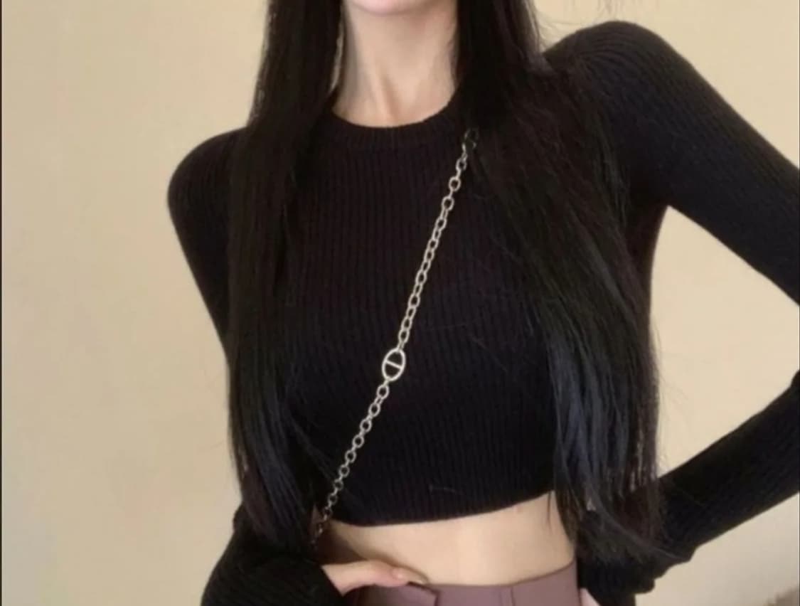 크롭니트 상품이미지1