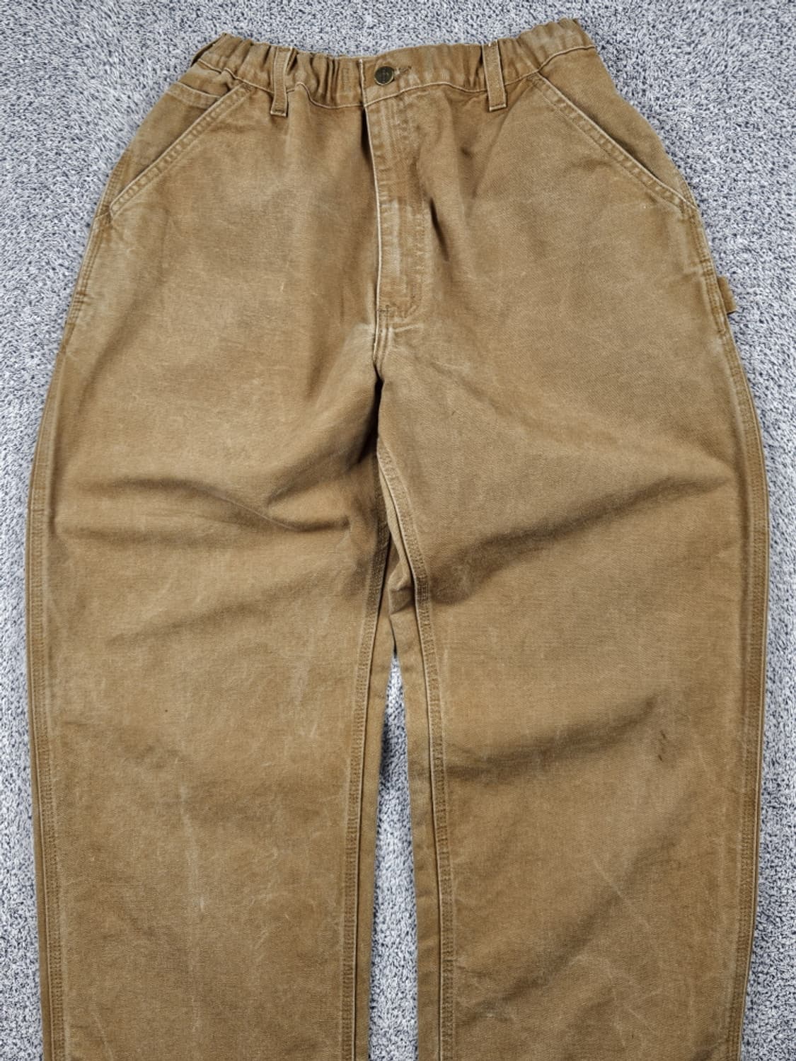 칼하트 밴딩 커스텀 캔버스 카펜터 워크 팬츠 (38X34) / 10324 상품이미지5