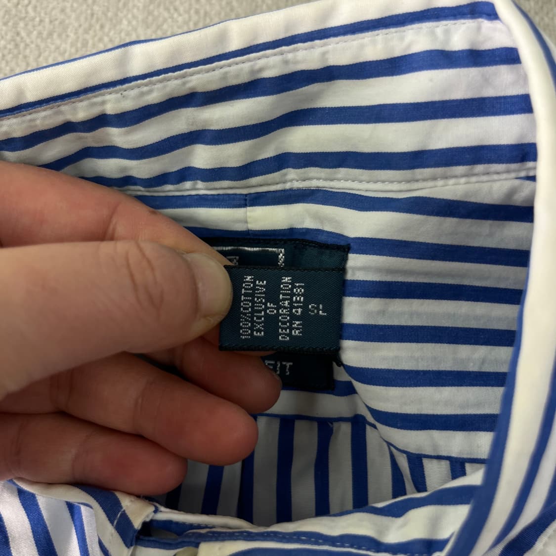 100 폴로랄프로렌 스트라이프 셔츠 상품이미지4