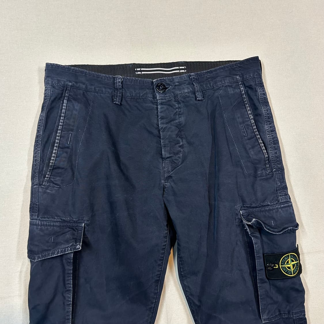 32inch) 스톤아일랜드 카고 바지 슬림핏 네이비 정품 상품이미지2