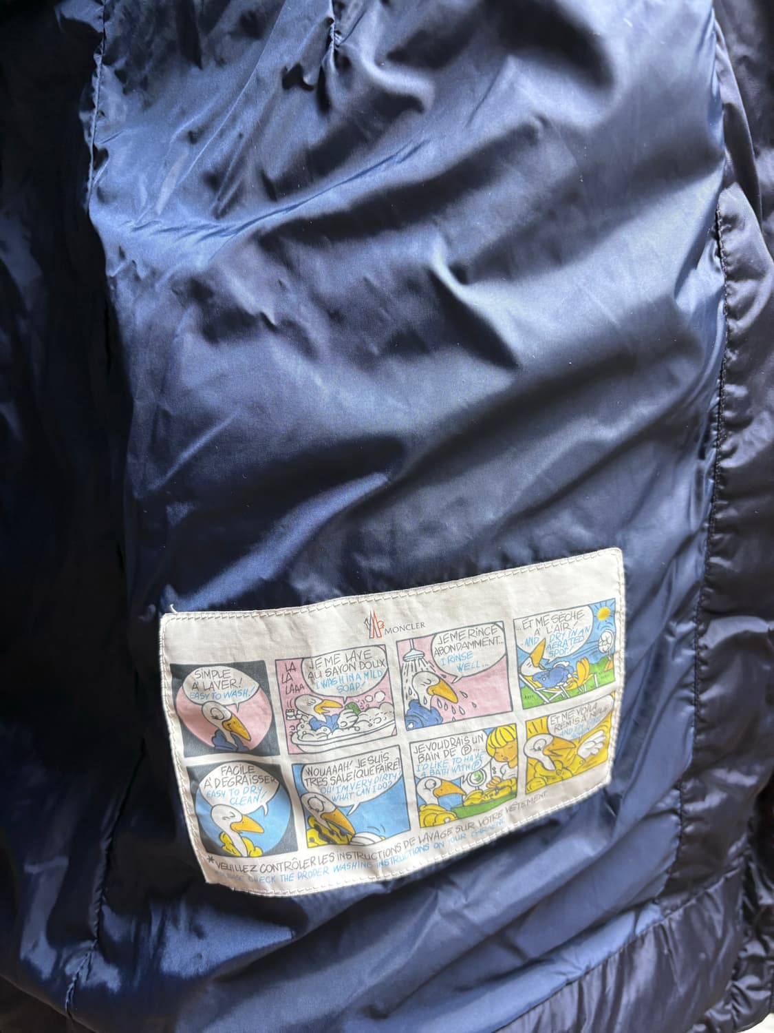 몽클레어 여성 패딩 네이비 1사이즈 상품이미지4