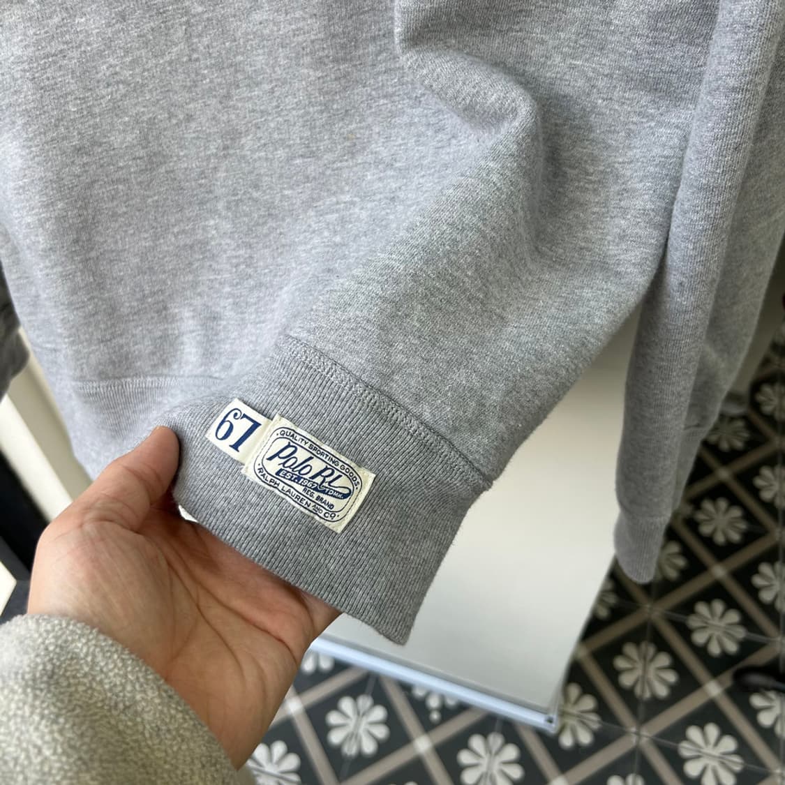 16286 - 폴로 랄프로렌 그레이 맨투맨 상품이미지4