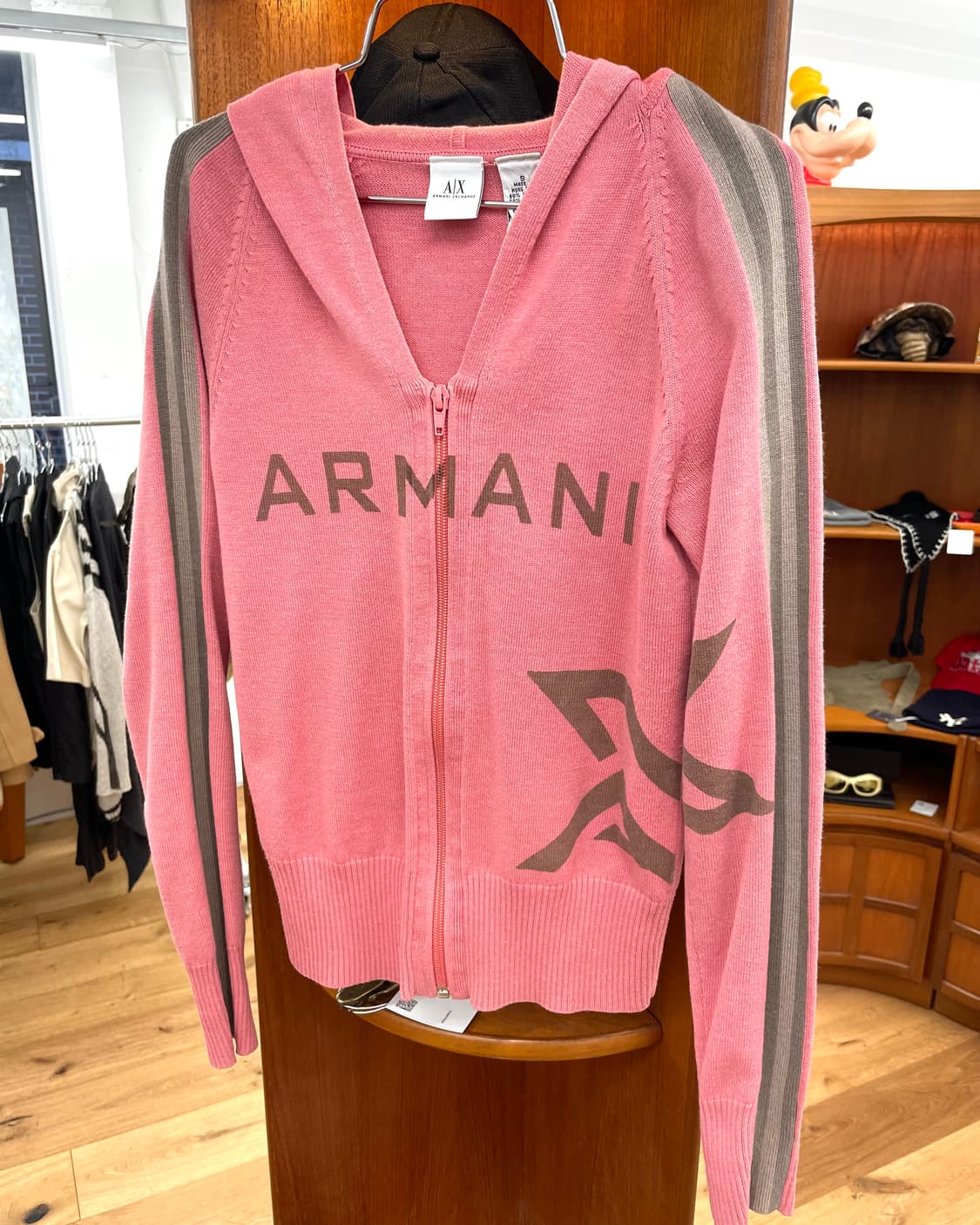 [S] 아르마니 익스체인지 니트 후드 집업 상품이미지5