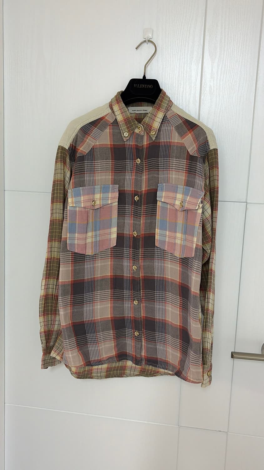 이자벨마랑 체크셔츠 44-66 정품  상품이미지5