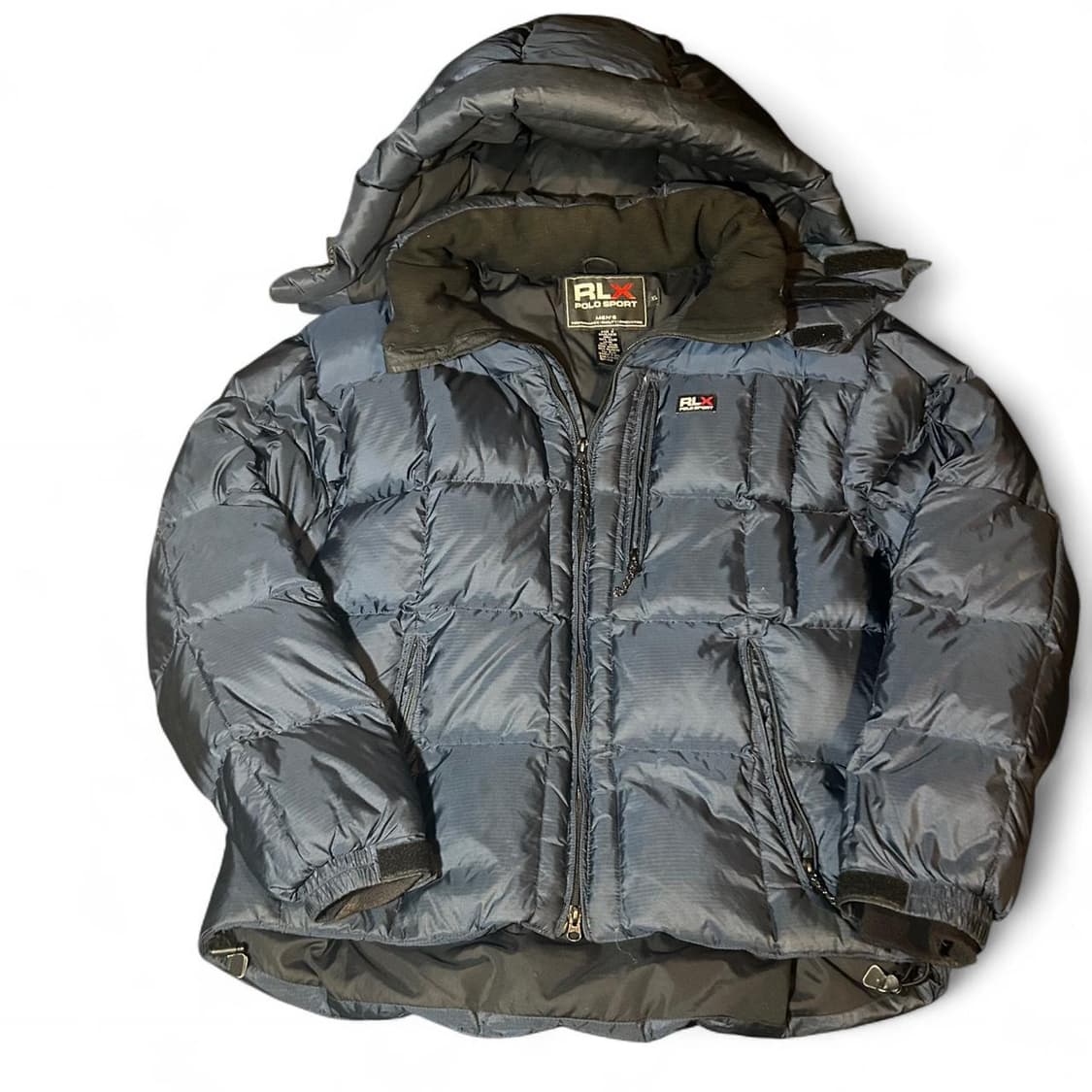 00s RLX 폴로스포츠 다운 패딩 자켓 네이비 상품이미지1