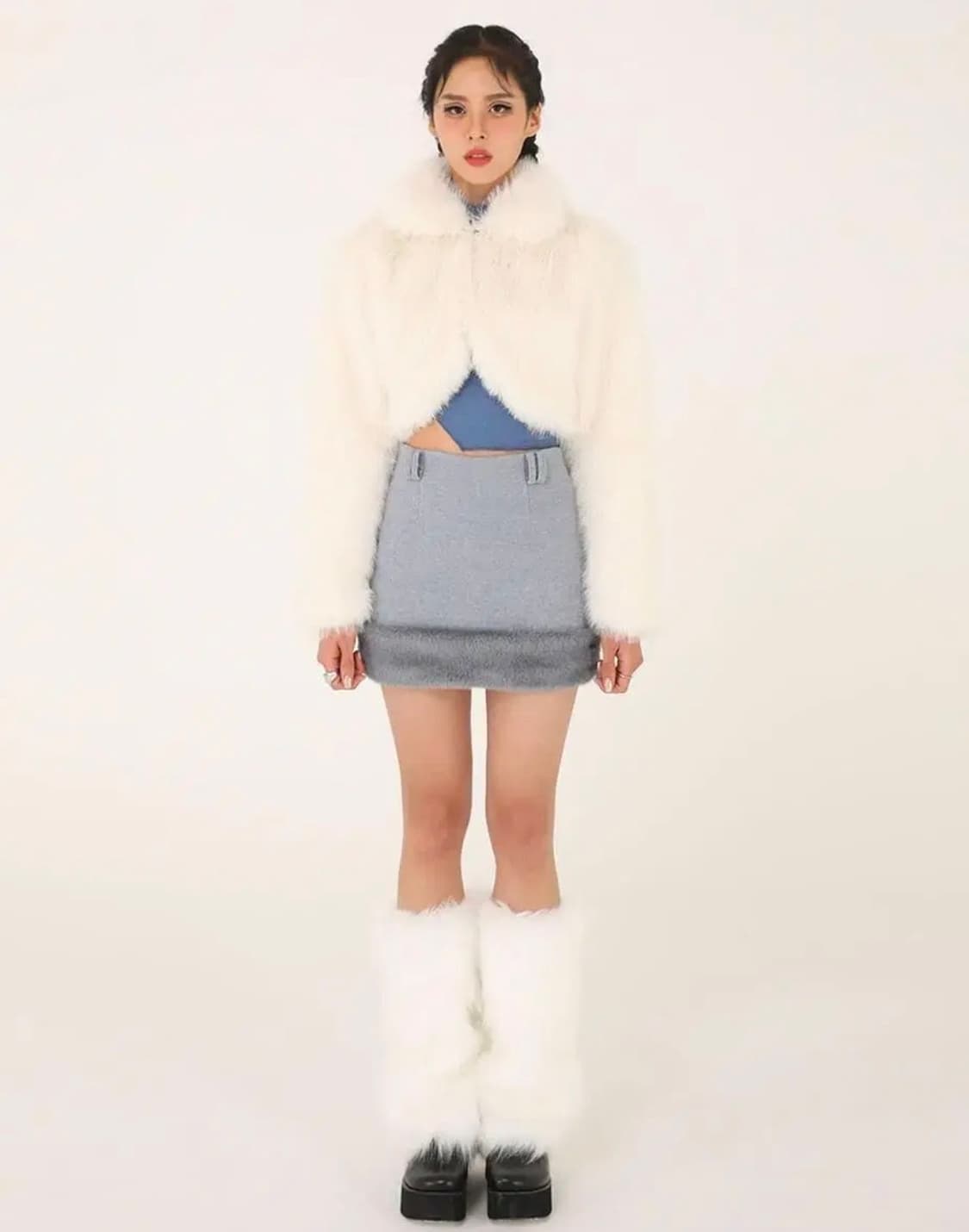 어글리쉐도우 퍼자켓 상품이미지2