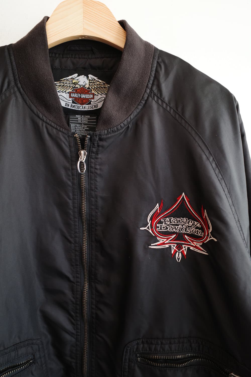 HARLEY DAVIDSON 할리데이비슨 플레임 봄버자켓 상품이미지2