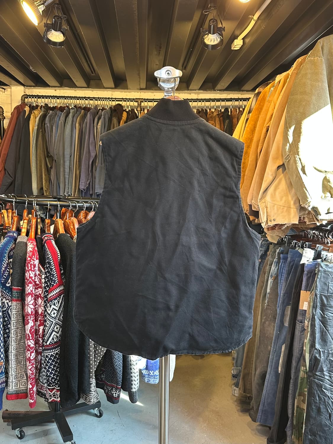 칼하트 퀄팅 라이닝 컨버스 워크 베스트 상품이미지2