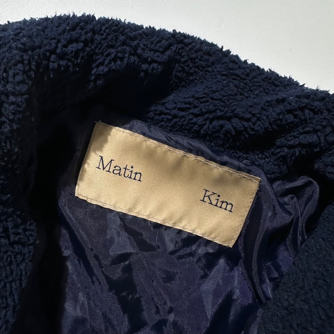 마뗑킴 백로고 후리스 자켓 상품이미지6