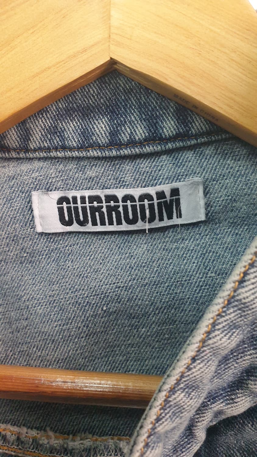 아워룸 라이더 데님 자켓 상품이미지3