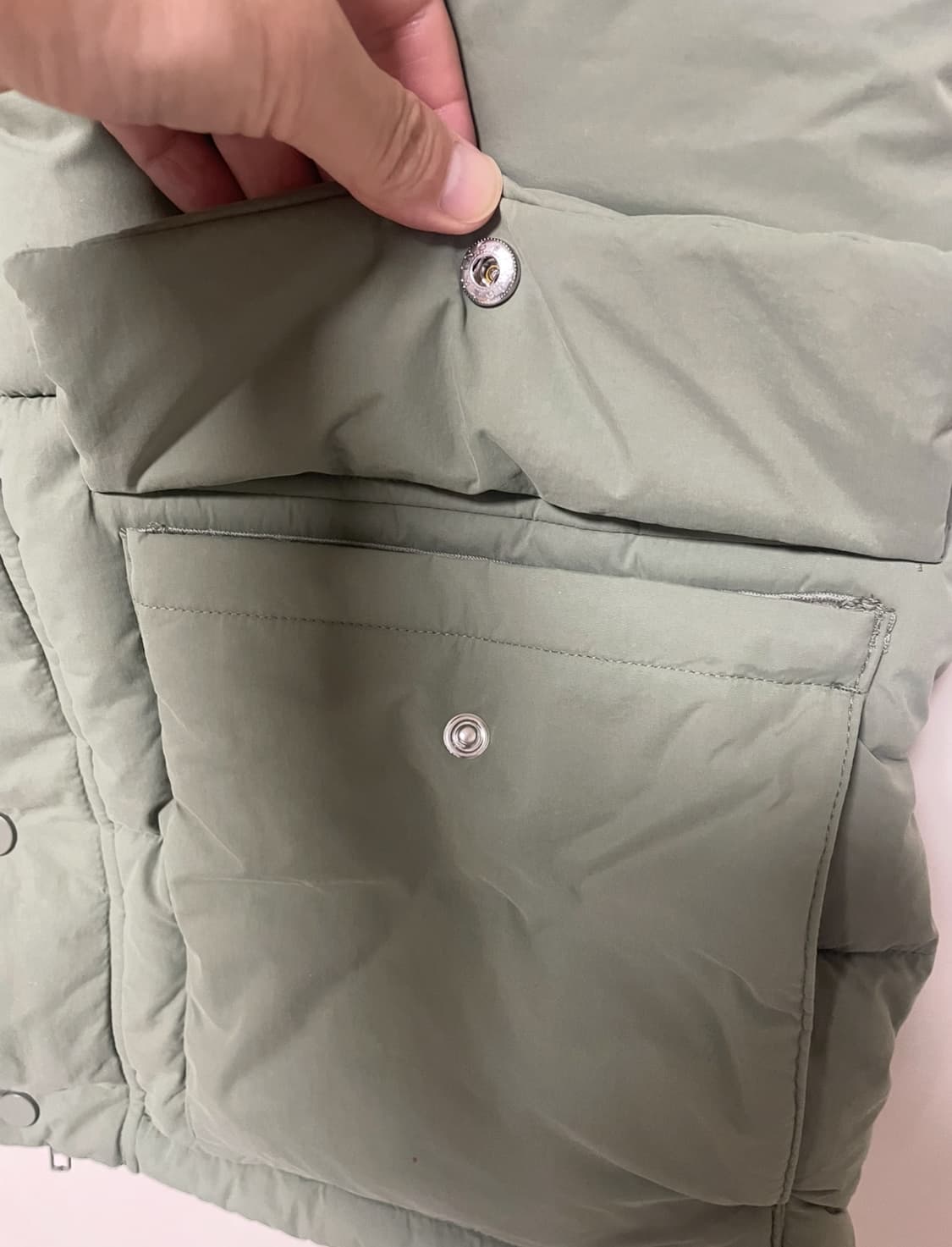 GAP 패딩 프리마로프트 조끼 M 사이즈 상품이미지7