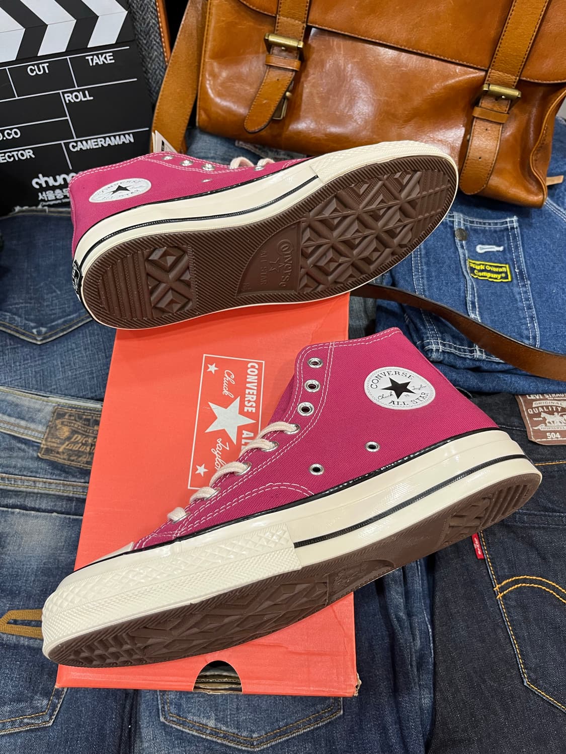 컨버스 척 70 하이 midnight hibiscus 상품이미지9